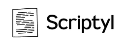 Scriptyl text logo